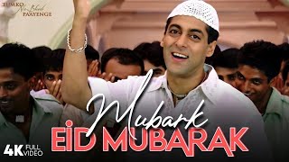 Mubarak Eid Mubarak  4K Video Song  Salman Khan Sushmita Sen  Tumko Na Bhool Paayenge [upl. by Tessy11]