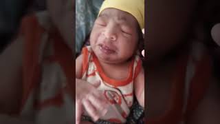 Newborn baby trending cute varsha funnybaby baby love newborn funnyclips song sweetbaby [upl. by Washko]