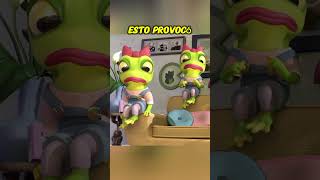 quotLa Rana que Hizo Reír a su Hija Emo para la Foto Perfecta 🐸📸quot youtubeshorts [upl. by Phare]