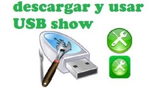 como descargar y usar usb show [upl. by Yesac]