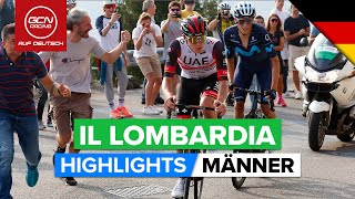 Il Lombardia 2022 Highlights [upl. by Shore521]