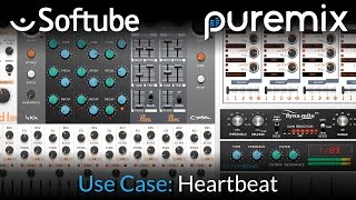 Creating Custom Drum Machine Sounds Using Softube Heartbeat [upl. by Llenol85]