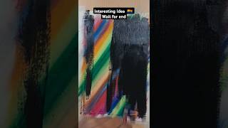 Interesting Idea 🏳️‍🌈 Magic art 😱 art drawing youtubeshorts shortsvideo shorts [upl. by Luttrell572]