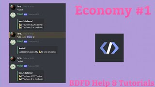 BDFD basic work deposit and withdraw commands with bank limit  BDFD Help amp Tutorials [upl. by Eednar984]