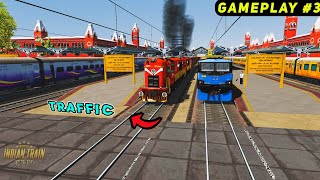 Indian Train Simulator Super Heavy Traffic Gameplay 🚂  Ultra Mode  Highbrow Interactive [upl. by Asille]