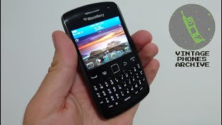 BlackBerry Curve 9360 Prototype Mobile phone menu browse ringtones games wallpapers [upl. by Evander]