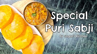 Special Kaddu ki Puri aur Aloo ki Sabji  By Sagars Kitchen [upl. by Halyk]