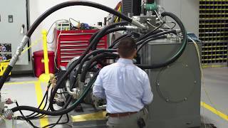 How to Adjust Max Displacement Limiter on Rexroth A11VLO [upl. by Knighton]