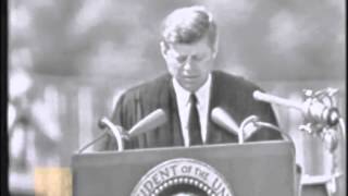 John F Kennedys greatest Speech on Peace [upl. by Hayashi]