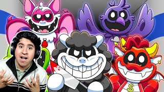 LOS NIGHTMARE CRITTERS…  REACCIÓN a Gametoons en Español [upl. by Ainitsirk]