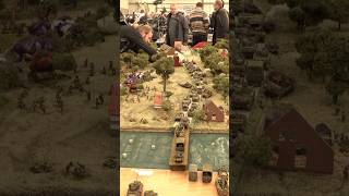 A Bridge Too Far on the tabletop in a glorious WWII spectacle WorldWarTwo WWII Wargaming [upl. by Matheny808]