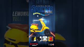 Makin Kece Dengan Motor Listrik Exotic Sprinter Prime keren viral trending sepedaindonesia [upl. by Abroms]