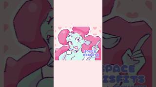 Urusei Yatsura Animation Meme 👽🩷art animation digitalart anime oc alien [upl. by Neelik]