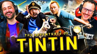 THE ADVENTURES OF TINTIN 2011 MOVIE REACTION FIRST TIME WATCHING Full Movie Review [upl. by Regan]