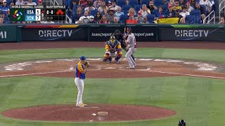 United States vs Venezuela Full Game 31823  2023 World Baseball Classic [upl. by Oira]