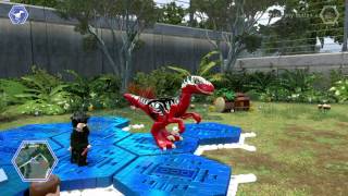 Lego Jurassic world Custom Dinosaurs Showcase [upl. by Laney567]