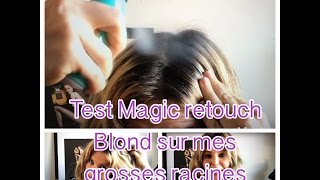 Test du spray magic retouch blond LOréal pour patiner mon effet racines [upl. by Whitebook]