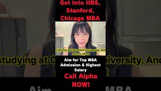 Get into HBS Stanford Chicago MBA businessschool MBA gmat toefl shorts harvardmba [upl. by Ytiak318]