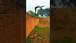 2024 sajna ve sajna lofi flip🥰😴😇 stunt flip jump shorts video [upl. by Htiduj]