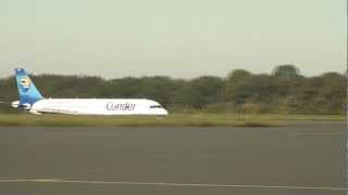 Paderborn Lippstadt Airport  Landeanflug Condor [upl. by Razaele]