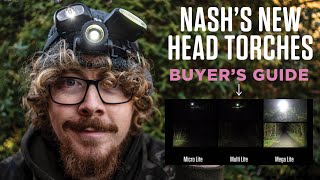 This NEW Head Torch range does it ALL  Nash Tackle [upl. by Crandell]