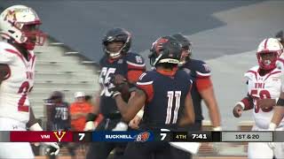 VMI at Bucknell Football Game Highlights 9 9 2023 [upl. by Sihunn488]