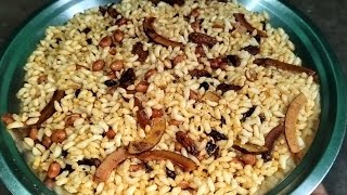 Easy Chatpata Tea Time Snack Recipe Namkeen Murmura Recipe  Spicy Murmura Recipe in Hindi [upl. by Flann]