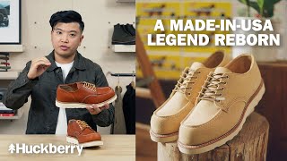 Taking the Classic Red Wing Silhouette to New Heights  Red Wing Heritage Shop Moc Oxford Review [upl. by Aynas]