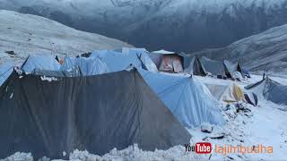 Himalayan life into the snow  Nepal  lajimbudha [upl. by Ihc]