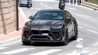 Mansory Venatus Lamborghini Urus Driving in Monaco [upl. by Coco]