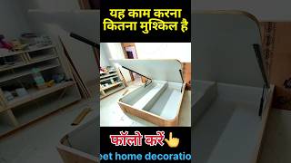 hydrolic Bed top fiting prosec woodworking shortvideo [upl. by Nohsyt]