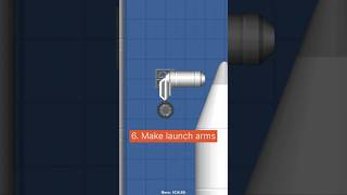 How To Build a Very Simple Launch Tower in SFS shorts spaceflightsimulator [upl. by Hedley]