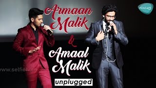 Armaan Malik amp Amaal Malik Exclusively unplugged performance in Dubai [upl. by Asit]