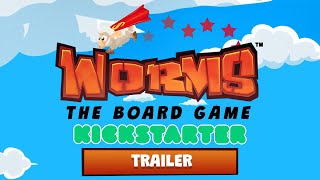 Worms The Board Game I Kickstarter Launch Trailer [upl. by Notrem]