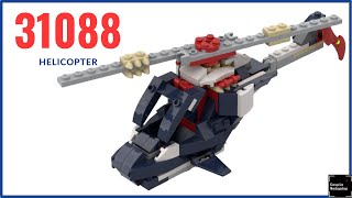 Lego Creator 31088  Helicopter Alternate Build  Speed Build [upl. by Inhoj]