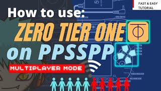 HOW TO USE ZERO TIER ONE ON PPSSPP MULTIPLAYER MODE ppsspp gaming [upl. by Lundin]