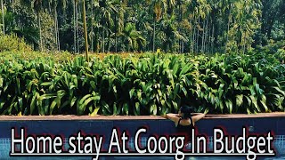 Home Stay At Coorg 🏡  Budget Friendly Homestay At coorg  2022 [upl. by Llerroj27]