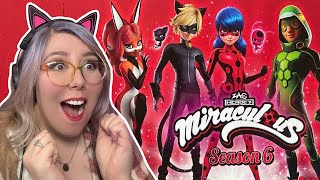 FIRST LOOK AT MIRACULOUS SEASON 6  Miraculous Ladybug New Season and News [upl. by Bondon]