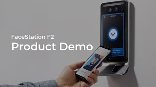 FaceStation F2 Product Demo l Suprema [upl. by Yeltihw]