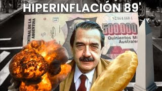 La hiperinflación de 1989 explicada en detalle Argentina [upl. by Puff774]