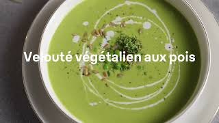 Recette de velouté végétalien aux petits pois avec le mixeur plongeant MultiQuick 5 [upl. by Aittam]