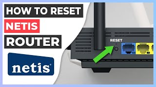 🔁 How to Reset Netis router to factory settings [upl. by Jami]