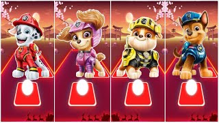 PAW Patrol  The Mighty Movie Skye 🌟 Ryder 🌟 Zuma 🌟 Marshall ☄️ Tiles Hop EDM Rush [upl. by Attaynik493]