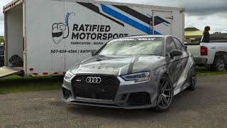 Ratified Motorsport RS3 Promo 9sec Street Car 900HP [upl. by Anderegg]