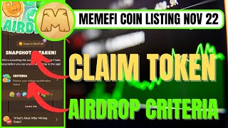 Memefi Coin Update Today Bangla  Memefi Coin Withdrawal Bangla  Memefi Token Allocation [upl. by Kern]