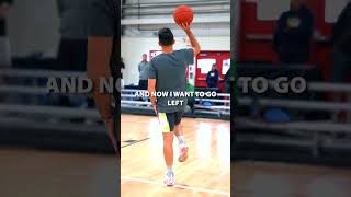 DRAG MOVES AFTER SWITCHING YOUR FEET hoopstudy hoops basketball [upl. by Cacia]