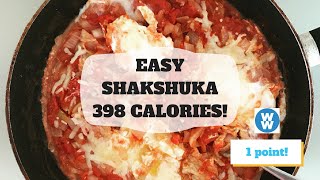 398 calorie SHAKSHUKA in 20 minutes Weight Watchers friendly [upl. by Struve581]