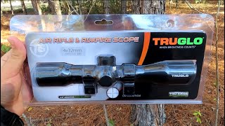 Truglo 4x32 Compact Scope Unboxing Mount and Zeroing [upl. by Fritze514]