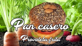 Como hacer pan integral con miel y semillas  Sándwich vegetariano [upl. by Ikir]