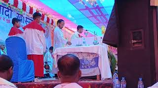 Thanksgiving Mass of Fr Pankaj Kerketta SJ Darjeeling Province [upl. by Mohn]